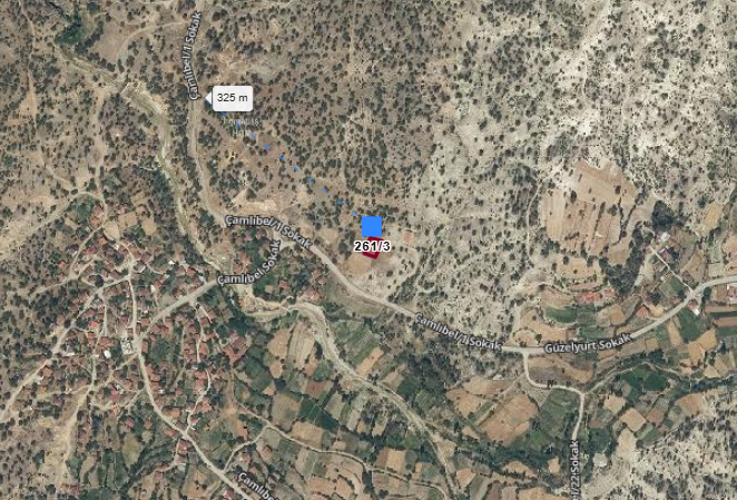 DENİZLİ ÇAMELİ ÇAMLIBEL KÖYÜNDE 511 M²  ARSAMIZ  SATILIKTIR - DENİZLİ ÇAMELİ fotoğraf 3